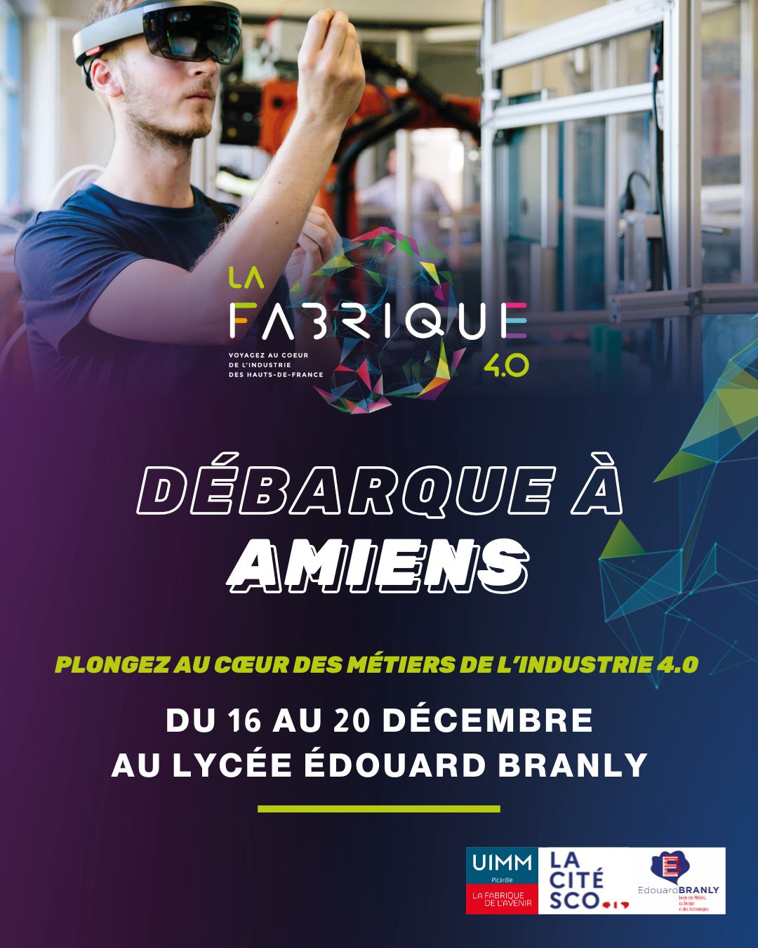 RETOUR SUR LA FABRIQUE 4.0 À AMIENS du 16 au 20 décembre 2024